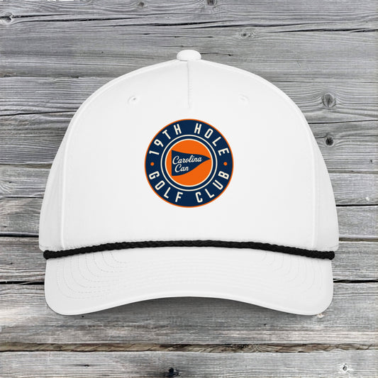 19th Hole Golf Club - Blue/Orange Rope Hat
