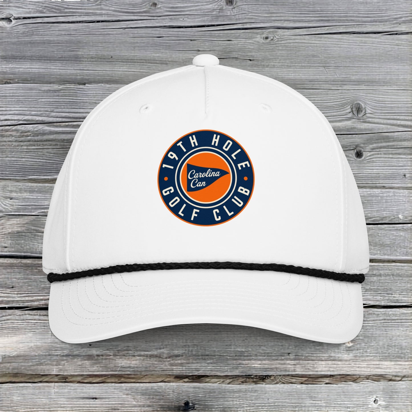 19th Hole Golf Club - Blue/Orange Rope Hat